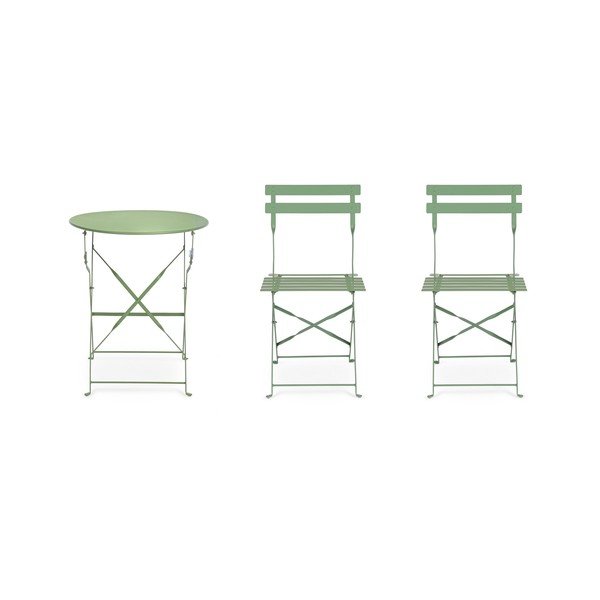 Kadulja zeleni željezni vrtni blagovaonski set za 2 osobe Austin – Bizzotto-image-4