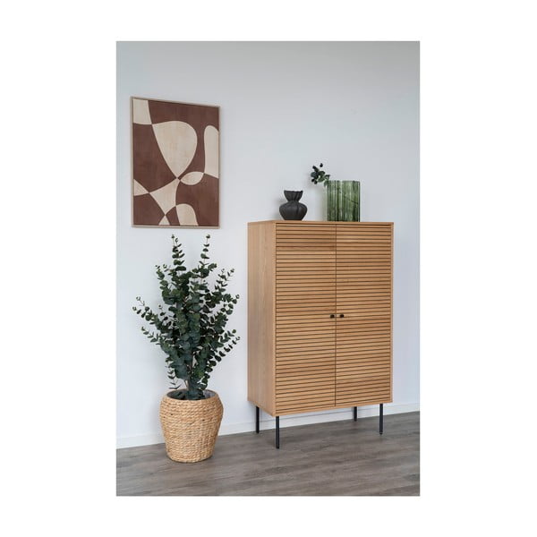 Zelena staklena vaza (visina 26,5 cm) – House Nordic-image-2