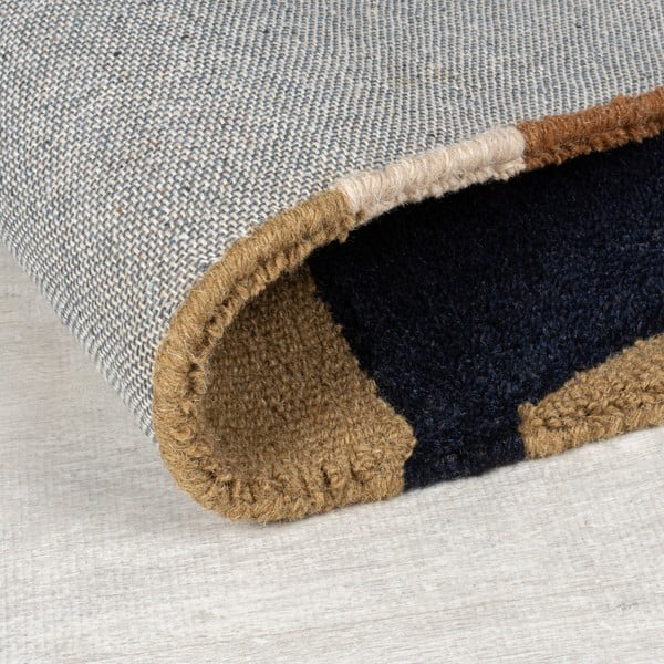 Ručno rađen vunen tepih boje terakote 160x230 cm Mia Arch – Flair Rugs-image-4