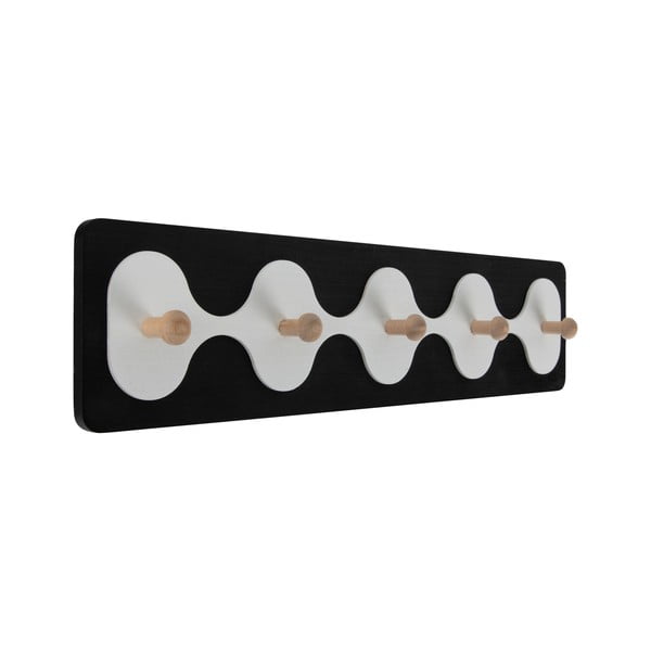 Crna zidna vješalica 48 cm Rizar  – PT LIVING-image-2