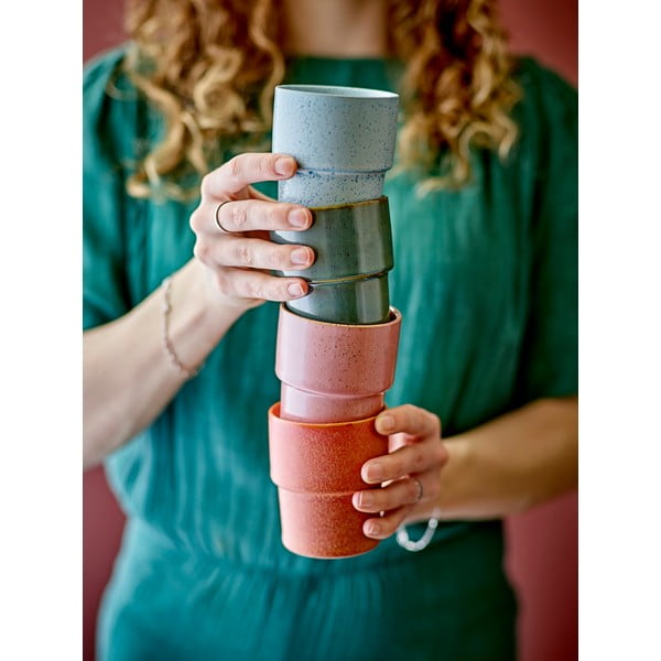 Šalice u setu 4 kom za espresso od kamenine 150 ml Ewan – Bloomingville-image-1