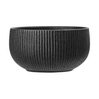Crna zdjelica od kamenine Bloomingville Neri, ø 14,5 cm