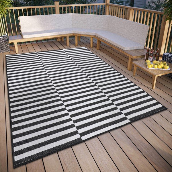 Crno-bijela staza 80x150 cm Viela – Hanse Home-image-1