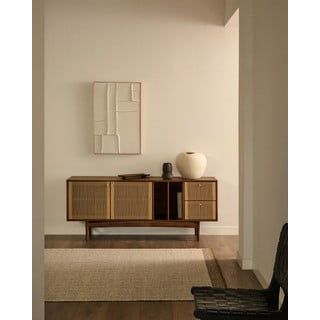 Bež obostrani/ručno rađen vunen tepih 160x230 cm Nifelia – Kave Home