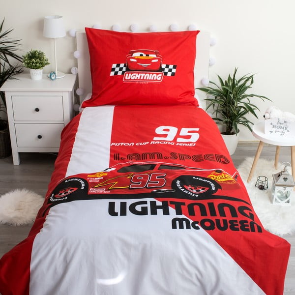 Pamučna dječja posteljina za krevet za jednu osobu 140x200 cm Cars I am Speed – Jerry Fabrics