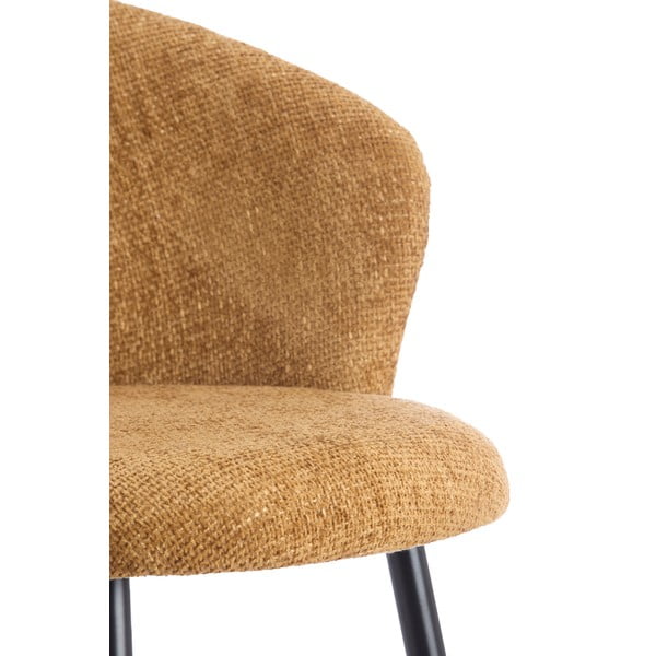 Oker žute metalne blagovaonske stolice u setu 2 kom Radaja – Light & Living-image-1