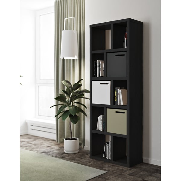 Crna biblioteka 70x198 cm Berlin – TemaHome-image-1