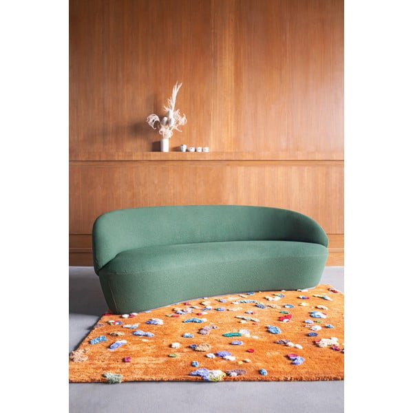 Zelena vunena sofa EMKO Naiva, 162 cm-image-1