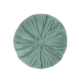 Ukrasni jastuk od zelenog baršuna Tiseco Home Studio Velvet, ø 38 cm