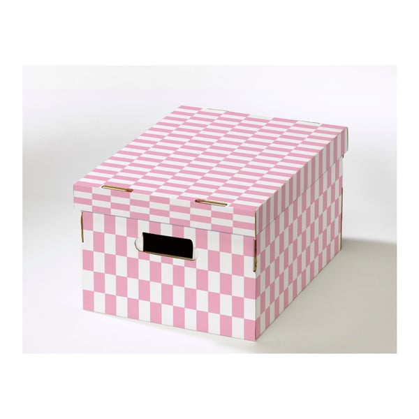 Set od 2 kutije s poklopcem od valovitog kartona Compactor Teddy, 40 x 31 x 21 cm