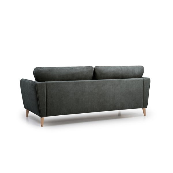 Antracit siva sofa Scandic Oslo, 206 cm-image-2