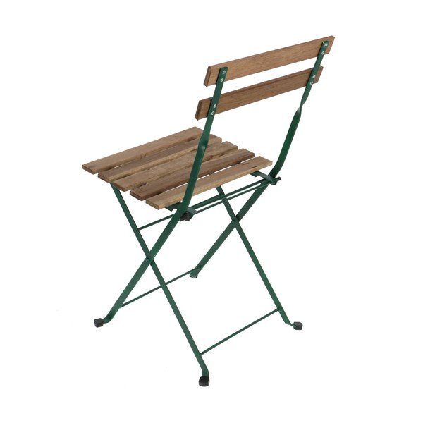 Zeleno-bež metalna vrtna stolica - Esschert Design-image-4