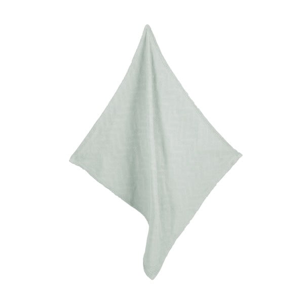 Zelena pletena deka za bebe od organskog pamuka 80x80 cm Lil Planet – Roba-image-3