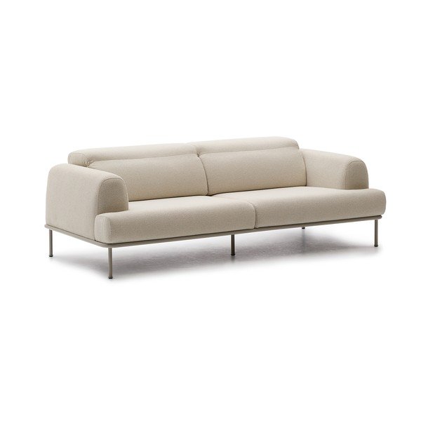 Bež sofa od šenila 234 cm Aurum – Kave Home-image-2