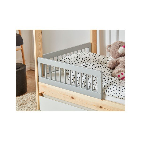 Set od 2 sive pregrade za dječji krevetić Pinio Basic, 200 x 90 cm-image-1