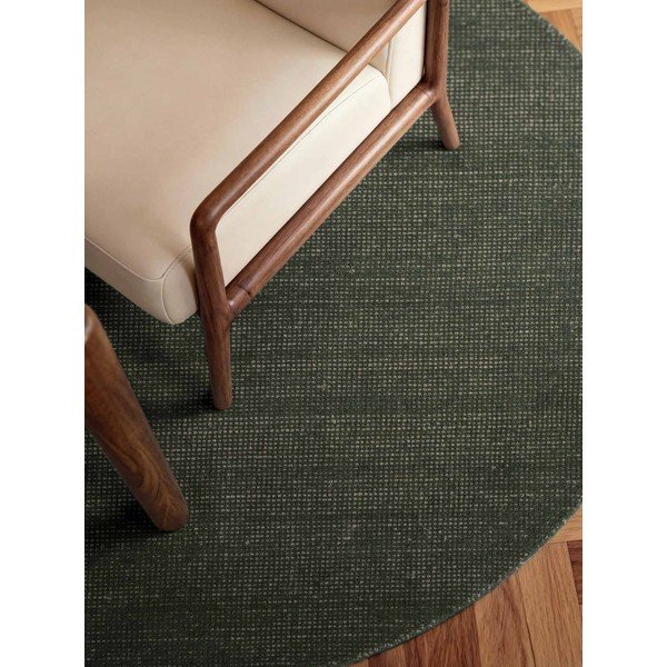 Tamno zeleni ručno rađen vunen okrugao tepih ø 160 cm Greenwich – Ted Baker-image-2