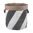 Siva/krem tekstilna košara za rublje 5 l Diagonal – Mette Ditmer Denmark