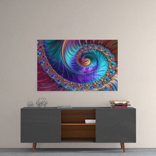 Staklena slika Insigne Peacock-image-1