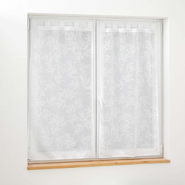Bijele prozirne zavjese u setu 2 kom 60x120 cm Karla – douceur d'intérieur