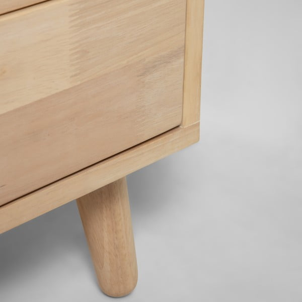 Noćni ormarić od drveta kaučukovca Kave Home Wari-image-1