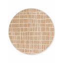 Krem/u prirodnoj boji okrugao unutarnji i vanjski tepih ø 160 cm Haringey Crouch – Ted Baker