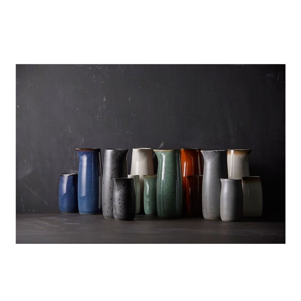 Zeleni keramički vrč za mlijeko 200 ml Gastro Green/Black – Bitz-image-1