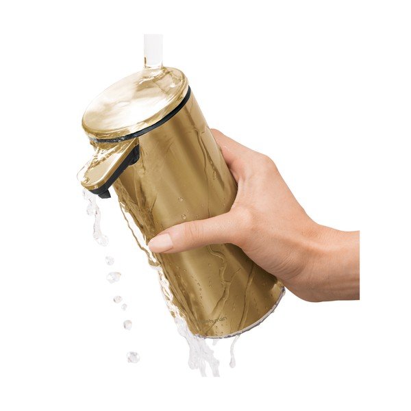 Dozator sapuna od nehrđajućeg čelika u zlatnoj boji 266 ml - simplehuman-image-4