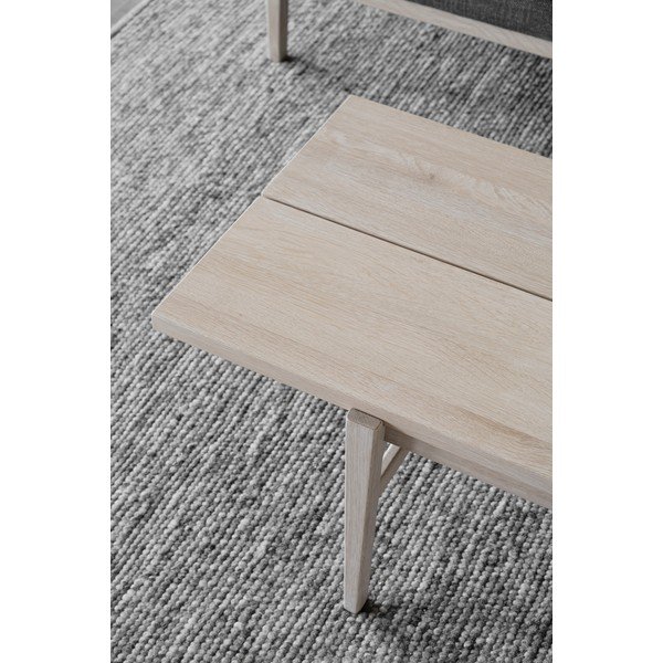 Stol za kavu od svijetlog drveta hrasta Rowico Ness, 160 x 60 cm-image-4