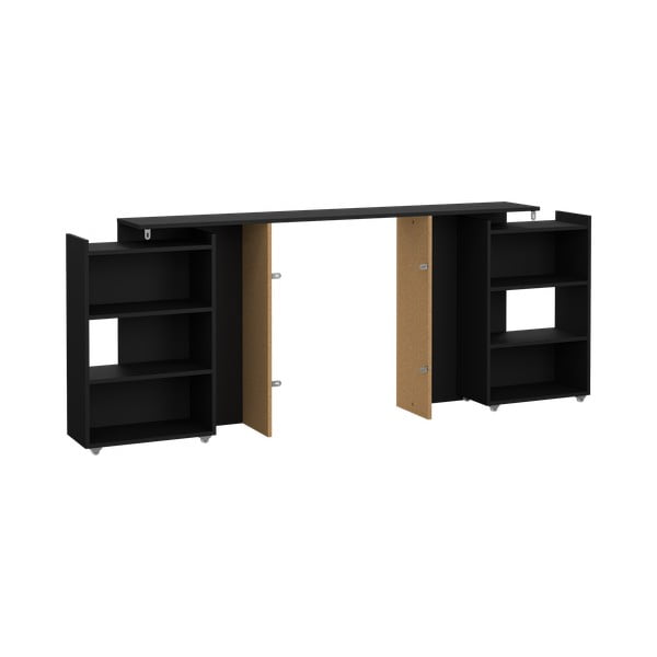 Crno uzglavlje 165x80 cm Naia – Tvilum-image-2