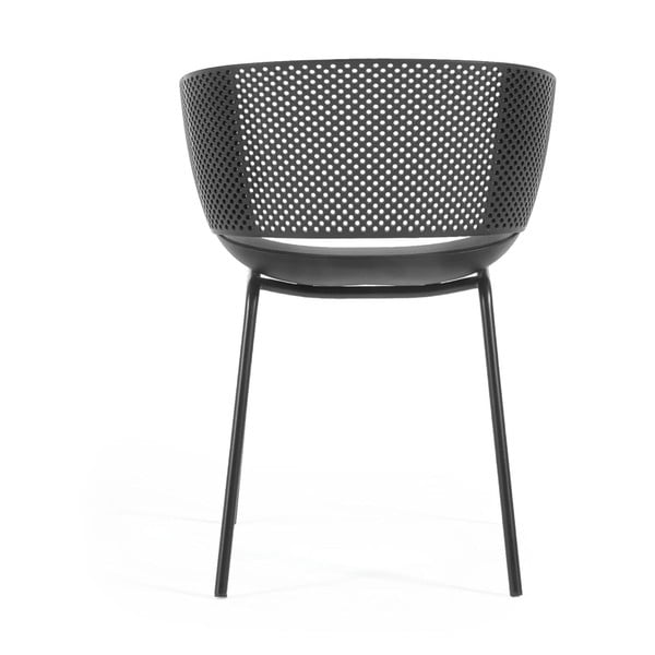 Crne blagovaonske stolice u setu 4 kom Yeray – Kave Home-image-4