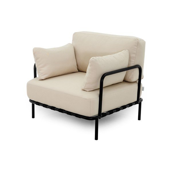 Bež podstavljena vrtna fotelja Salve – Sit Sit-image-3
