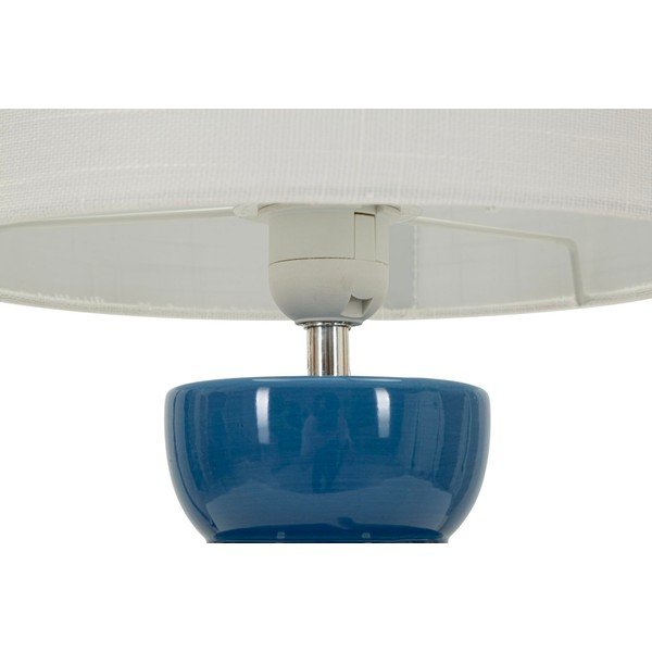 Bijela/plava stolna lampa keramička s tekstilnim sjenilom (visina 46 cm) Torr – Mauro Ferretti-image-4