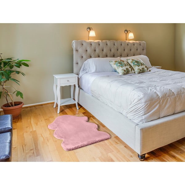 Ružičasti tepih Universal Fox Liso, 60 x 90 cm-image-1