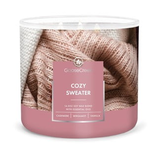 Mirisna svijeća Goose Creek Cosy Sweater, vrijeme gorenja 35 h