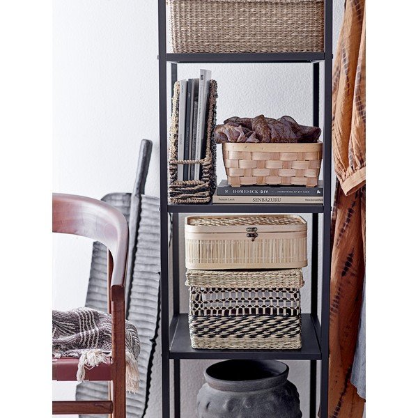 Crni metalni stalak za odjeću 90x183x40 cm Valde – Bloomingville-image-2