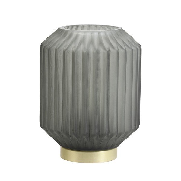 Siva stolna lampa (visina 17 cm) Ivot - Light & Living