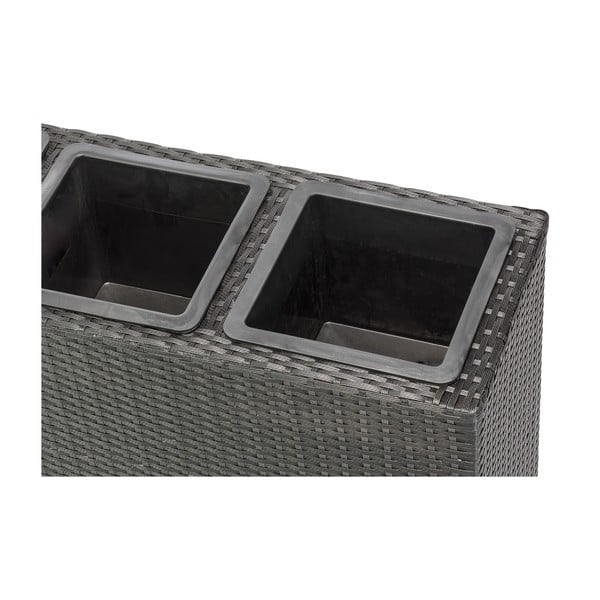 Crna žardinjera za vanjsku upotrebu Bonami Essentials Patteo-image-2