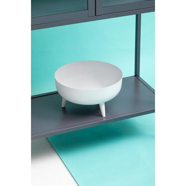 Siva željezna vitrina 75x150x35 cm Acier – Premier Housewares-image-3