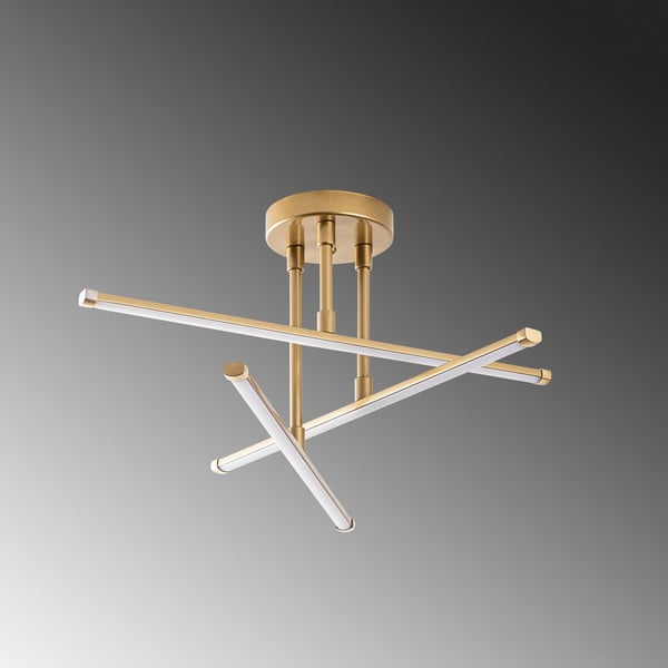 LED stropna svjetiljka u zlatnoj boji 26x51 cm Umut – Opviq lights-image-1