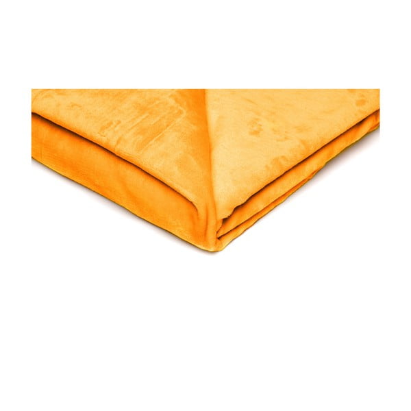 Žuta deka od mikropliša My House, 150 x 200 cm-image-1