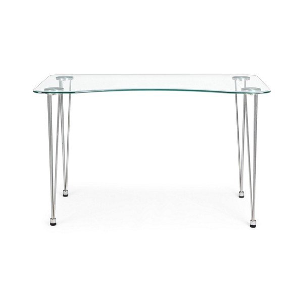 Radni stol sa staklenom pločom stola 60x120 cm Rondo – Bizzotto-image-4