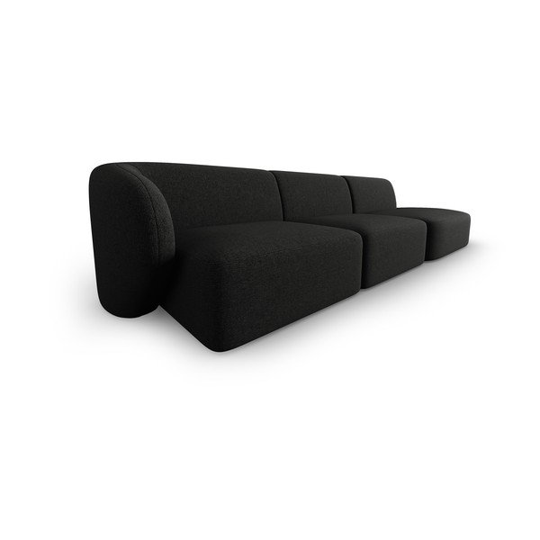 Crna sofa 302 cm Shane – Micadoni Home-image-1