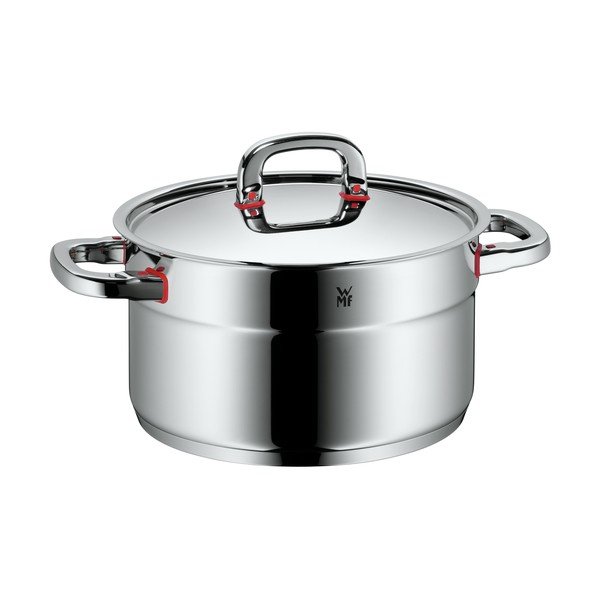 Lonac za juhu od nehrđajućeg čelika s poklopcem WMF Cromargan® Premium A III, ⌀ 24 cm