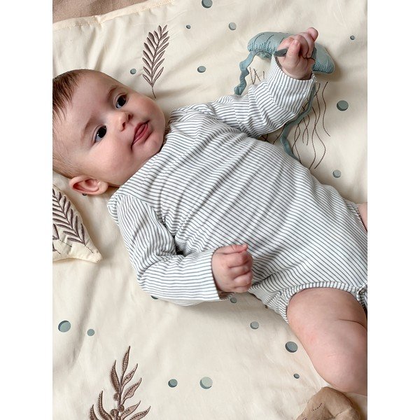 Svijetlo žuta dječja podloga za igru 80x80 cm Sea Garden – Cam Cam Copenhagen-image-2