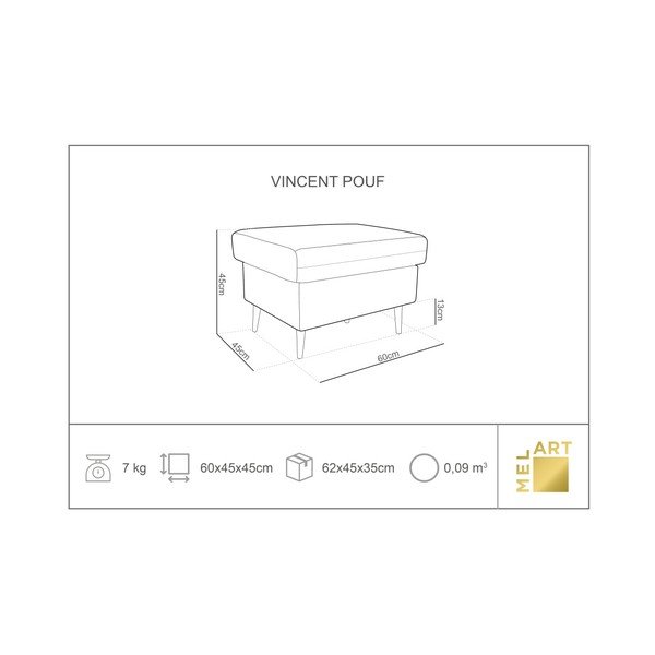 Pink tabure Mazzini Sofas Iris-image-1