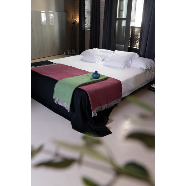 Vinsko-crveni pokrivač pamuk Euromant Jade 140 x 160 cm-image-3