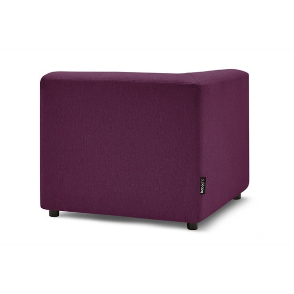 Tamnoljubičasti kauč modul Kleber - Bobochic Paris-image-4