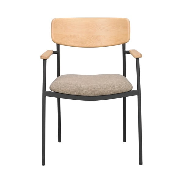 Bež/u prirodnoj boji blagovaonske stolice u setu 2 kom Maymont – Rowico-image-2