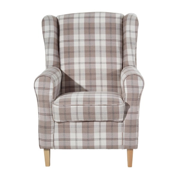 Bež fotelja Max Winzer Lorris Vintage-image-3