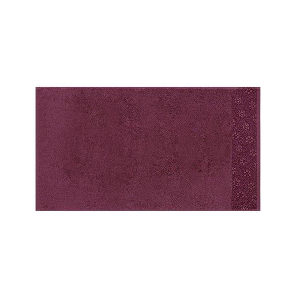 Set od 2 tamnocrvena ručnika od čistog Grande pamuka, 50 x 90 cm-image-4